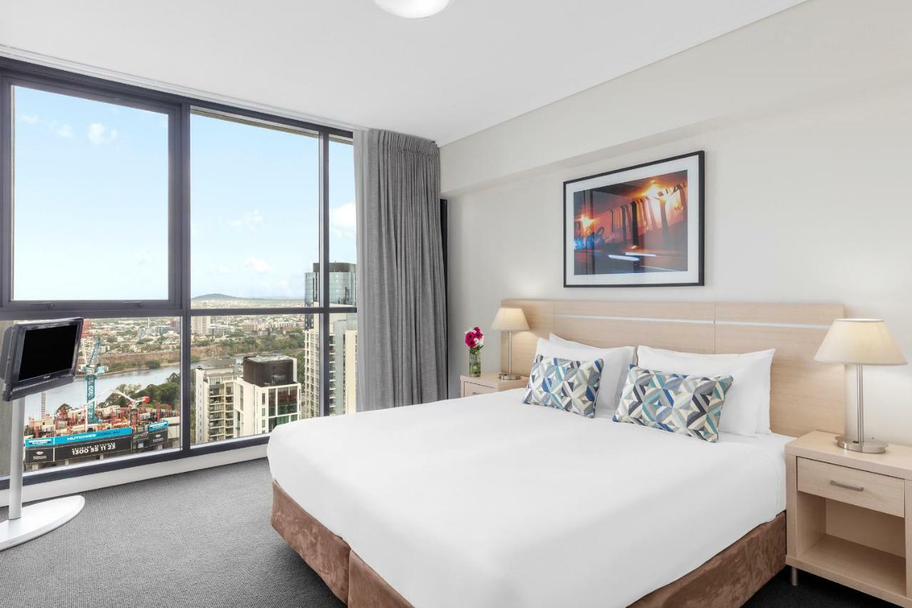 Apartments @ 128 Charlotte 브리즈번 외부 사진
