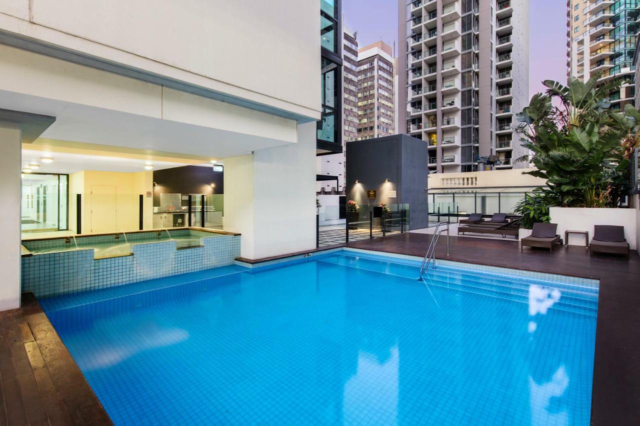 Apartments @ 128 Charlotte 브리즈번 외부 사진